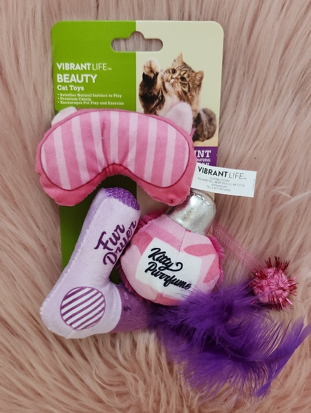 Brand New VIBRANT LIFE BEAUTY Cat Toy-3CT